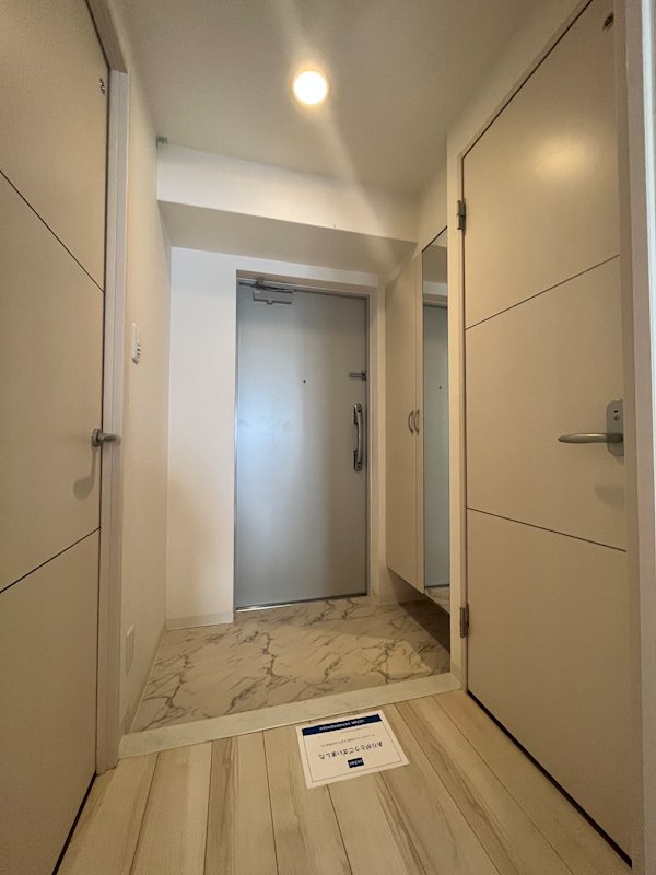 プラシード新町 玄関