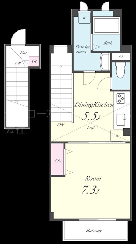 プランドール 間取り図
