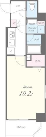 CASA GRANDE YK 間取り図