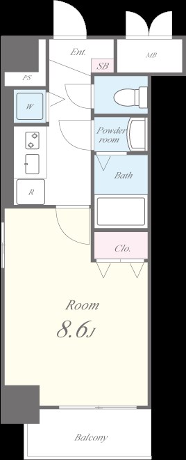 エム スクエア 間取り図