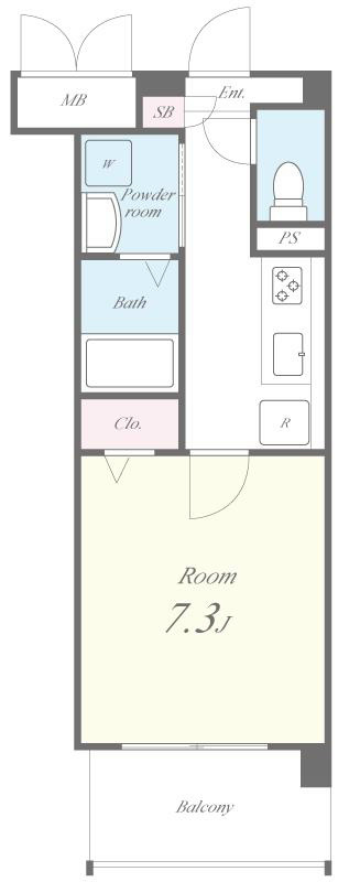 Jon Novi yokohama 間取り図