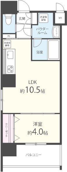 スペランツァ十三東 間取り図