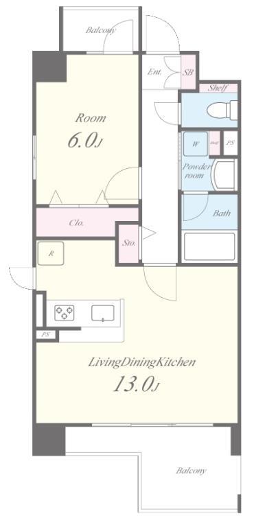 SKY HOPE 間取り図