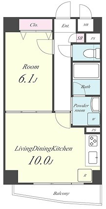 リリー･ラ･アルディス 間取り図