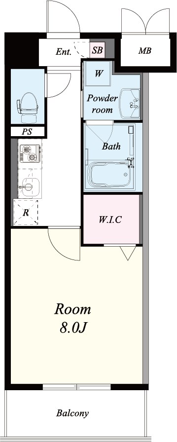 レユシール塚本 間取り図