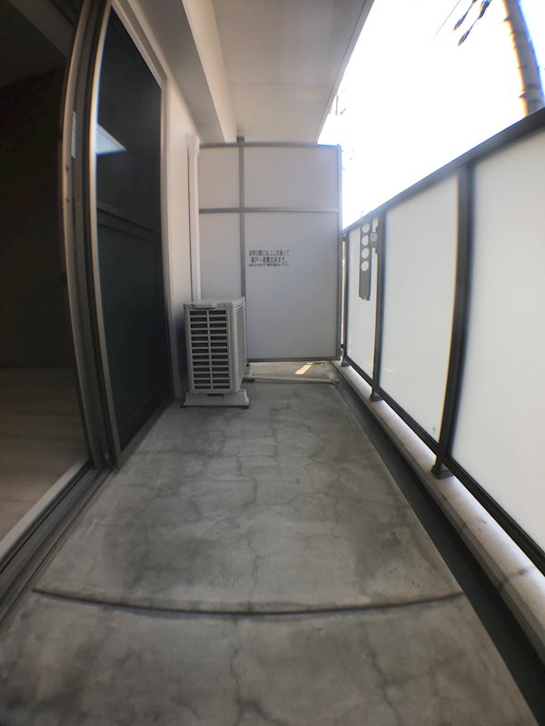 レユシール塚本 ベランダ