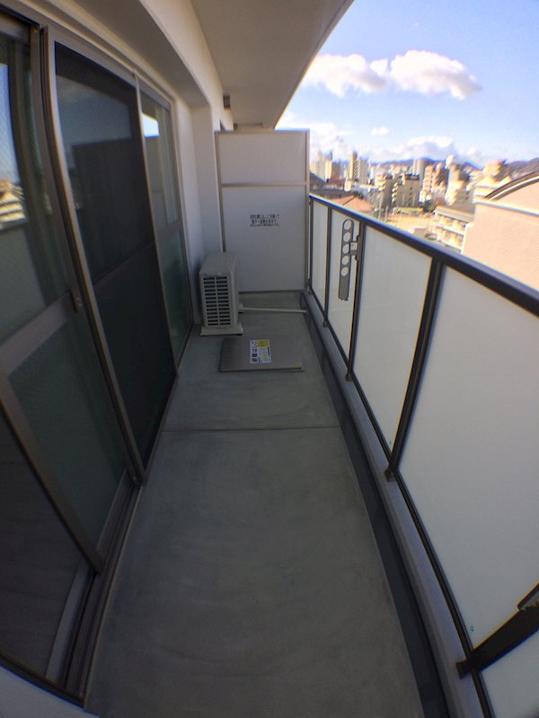 レユシール塚本 ベランダ