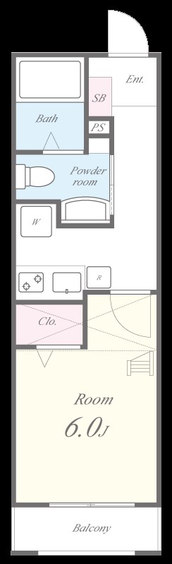 ファーストベル 間取り図