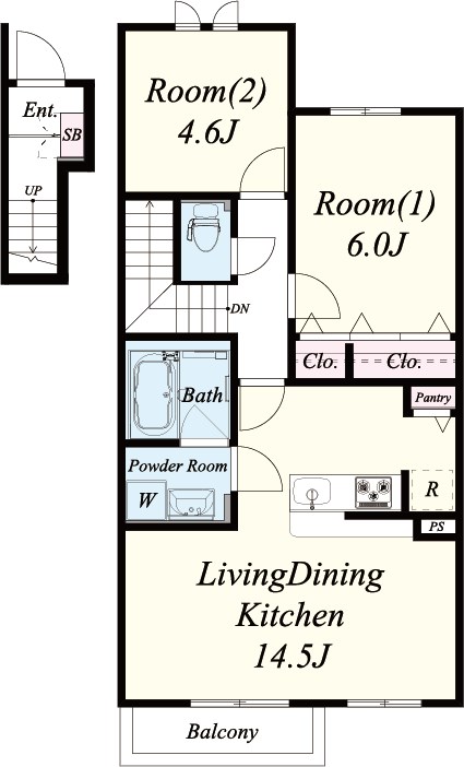 メゾンあすか 間取り図