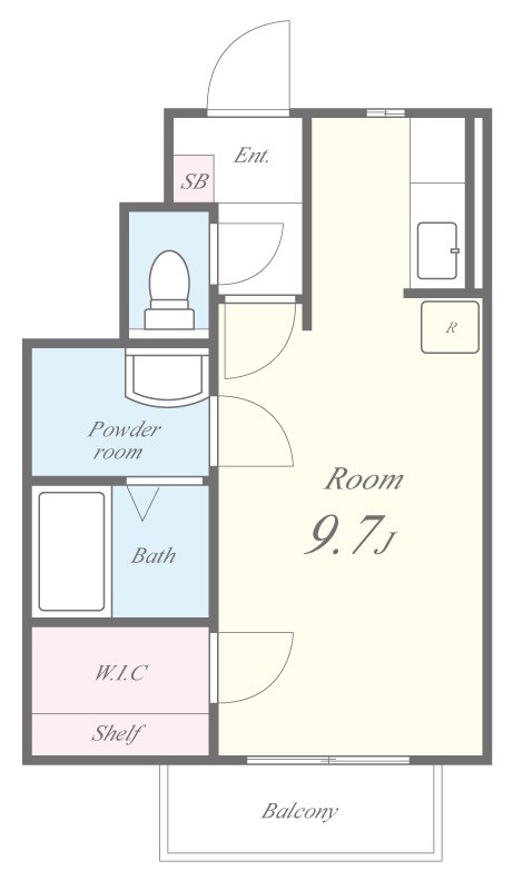 プリムローズ(尼崎) 間取り図