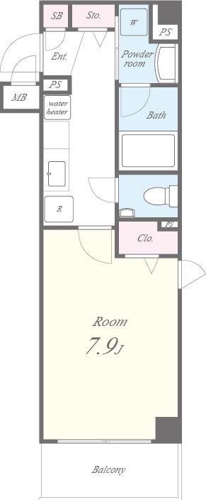 アネシス フナキ 間取り図