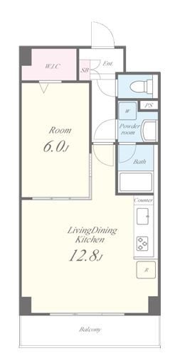 ラディエ 間取り図