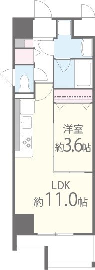 ポローニア立花通り 間取り図