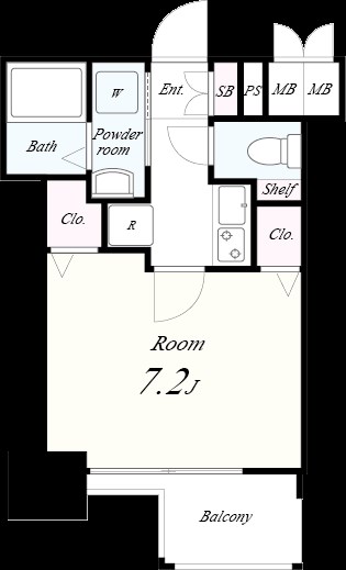 セイワパレス玉造上町台 間取り図