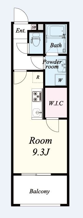 ヴァンデミーア鳥羽 間取り図