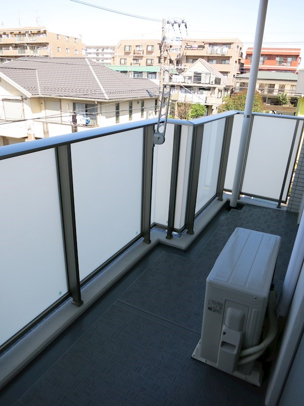 グリュックス クレー ベランダ