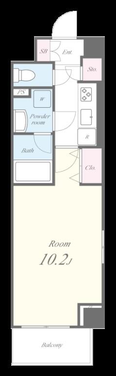 Dear Court 幸 間取り図