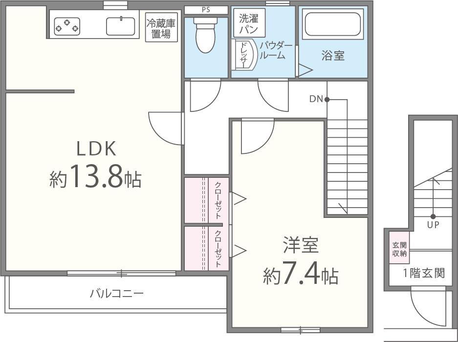 ルーチェ 間取り図