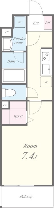 Link View 南浦和 間取り図