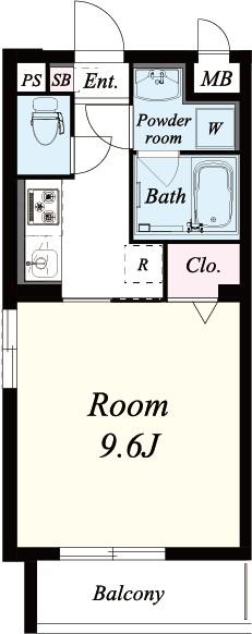 ビウォール正木 間取り図