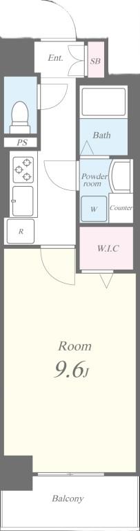 NANAEI 日本橋 間取り図