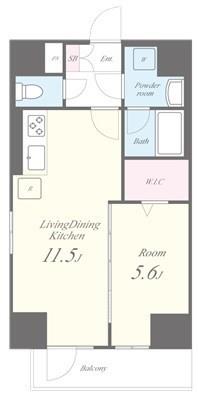 カリーノ鳥越 間取り図