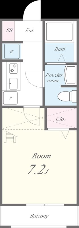 アデッソ・Ｋ 間取り図