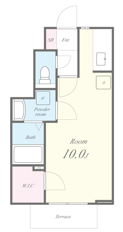 パストラル 間取り図