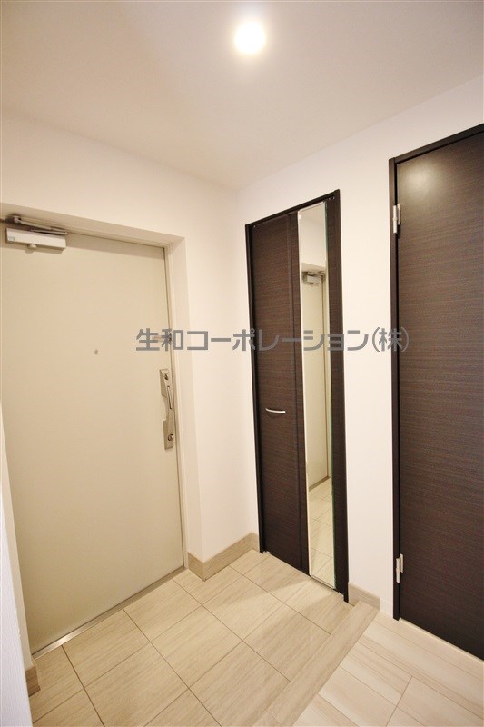 月島リバーサイドハイツ 玄関