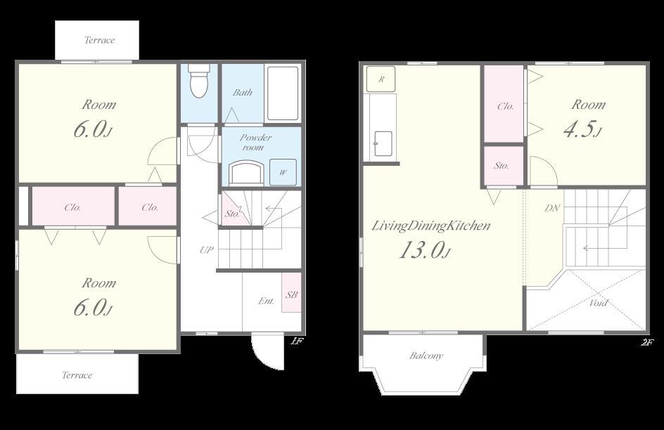 ルミエールヴィラ 間取り図