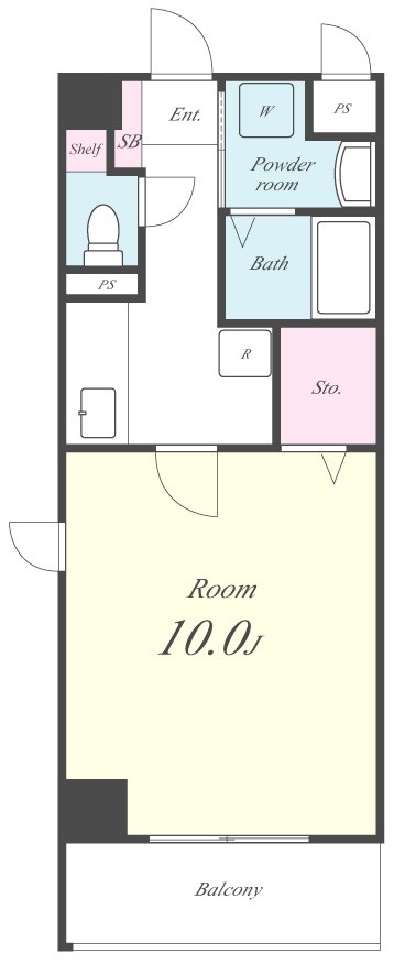 コンフォートアベニュー 間取り図