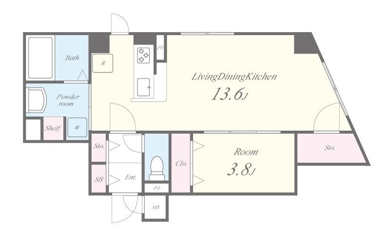 カルペンテリア エッセ 間取り図
