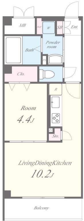 Mansion Grace 間取り図