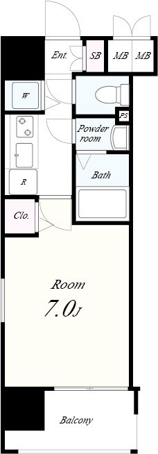 セイワパレス玉造上町台 間取り図