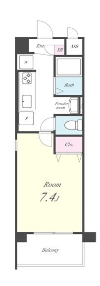 プチ・シェル 間取り図