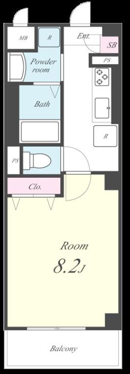 ディアコート(埼玉) 間取り図