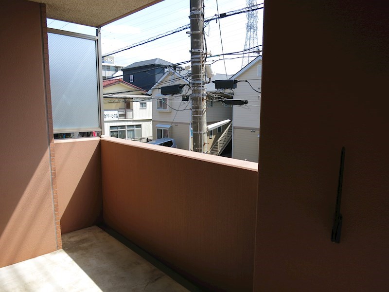 シャルマン・コート ベランダ