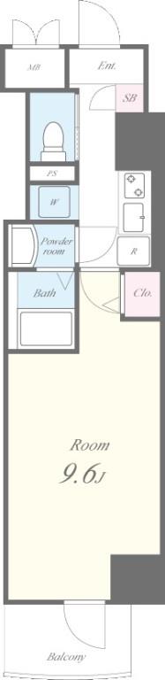 カーサ ユタカ 間取り図