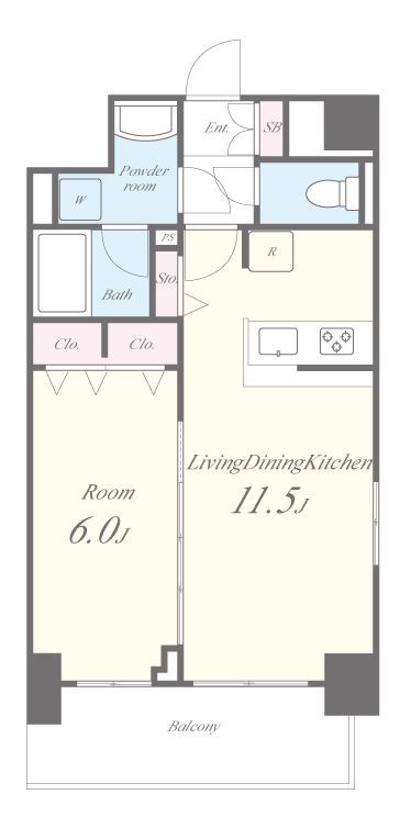 ノアズアーク 間取り図
