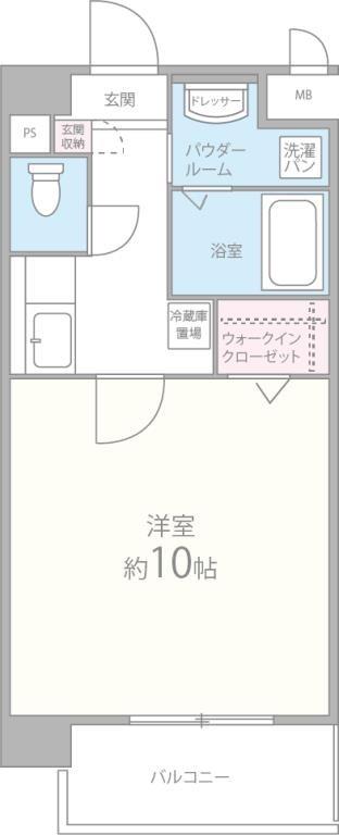 ベルメゾン・エグレット 間取り図