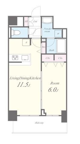 ノアズアーク 間取り図