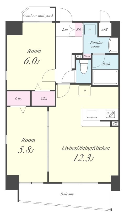 アロッジオ 間取り図