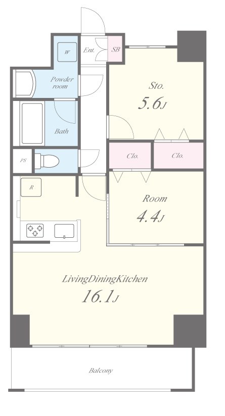 Belle Demeure K 間取り図