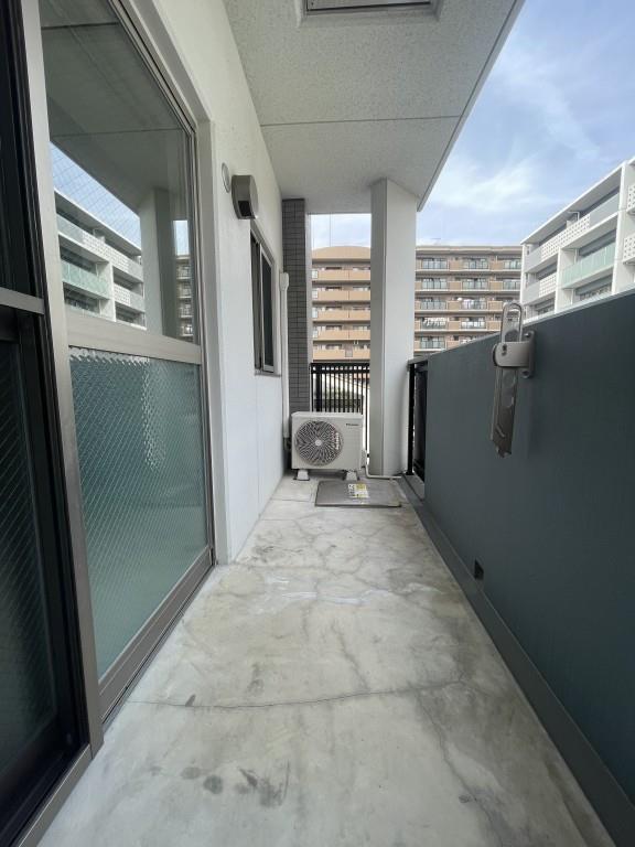 huit arbre上町台 ベランダ