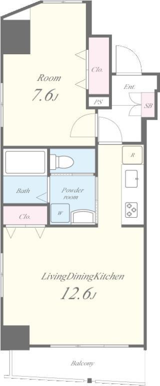 ラ メゾン オンズ 間取り図
