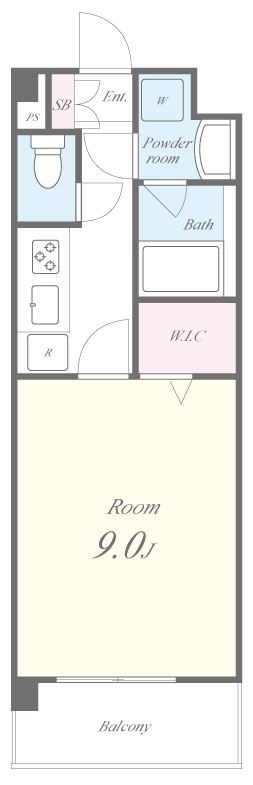 フローリッシュプレイス 間取り図