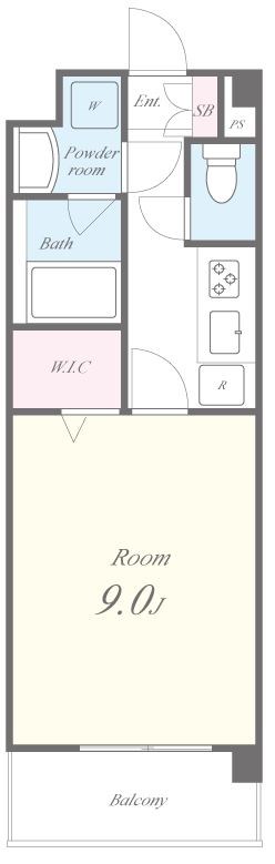 フローリッシュプレイス 間取り図