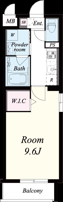 ルーチェ(尼崎) 101号室 間取り