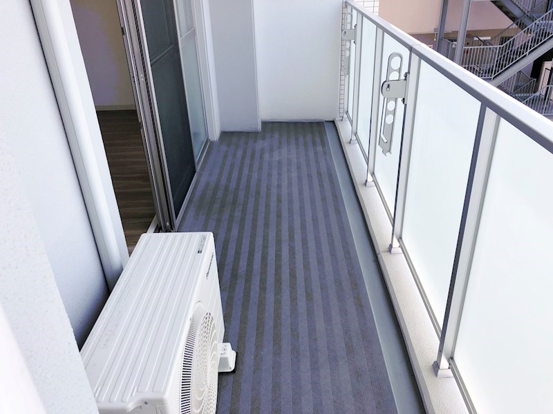 ツインアウルズ ベランダ