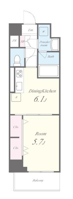 Olive un arbre TOKIWA (オリーヴ アン アルボ トキワ) 間取り図